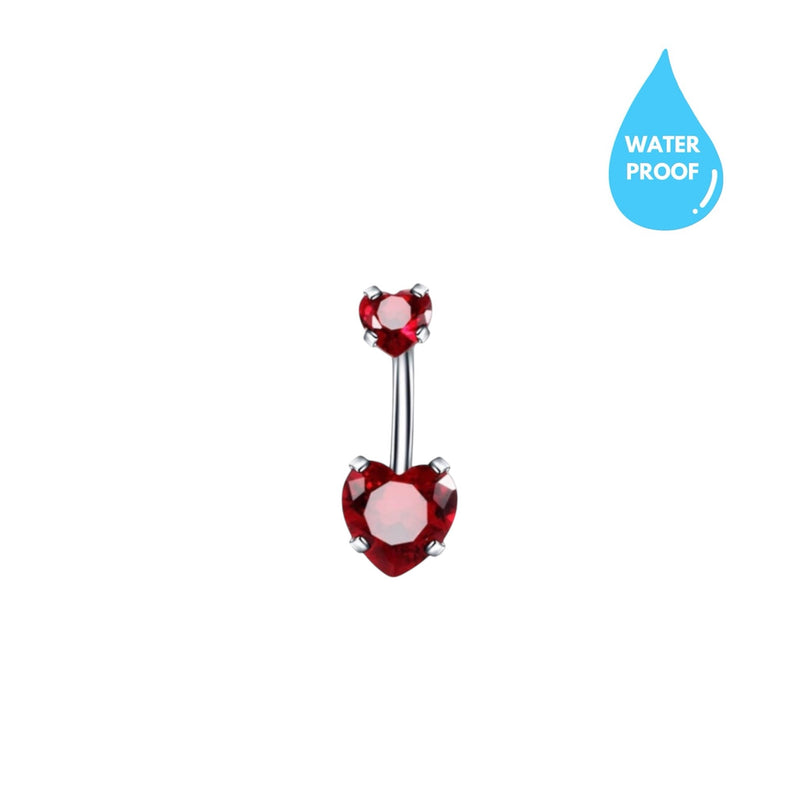 Red Elena Belly Ring