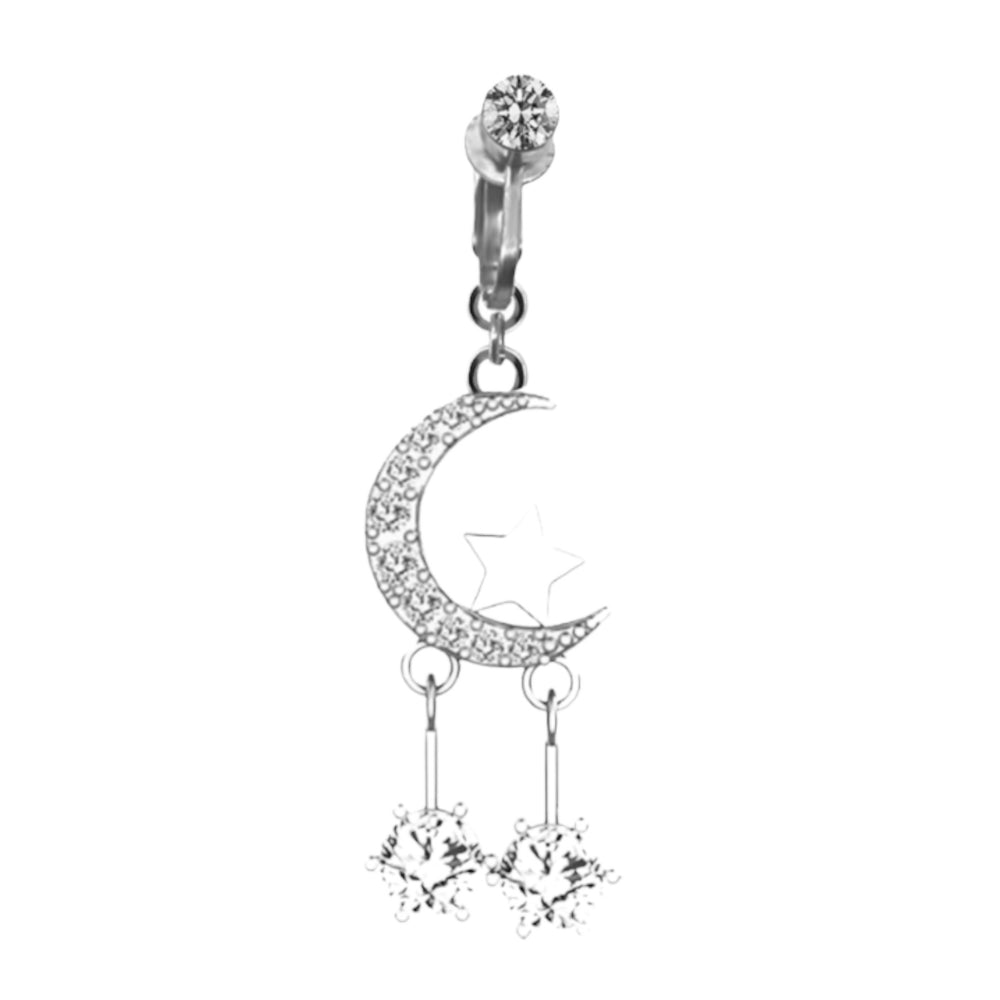Luna Clip On Belly Ring