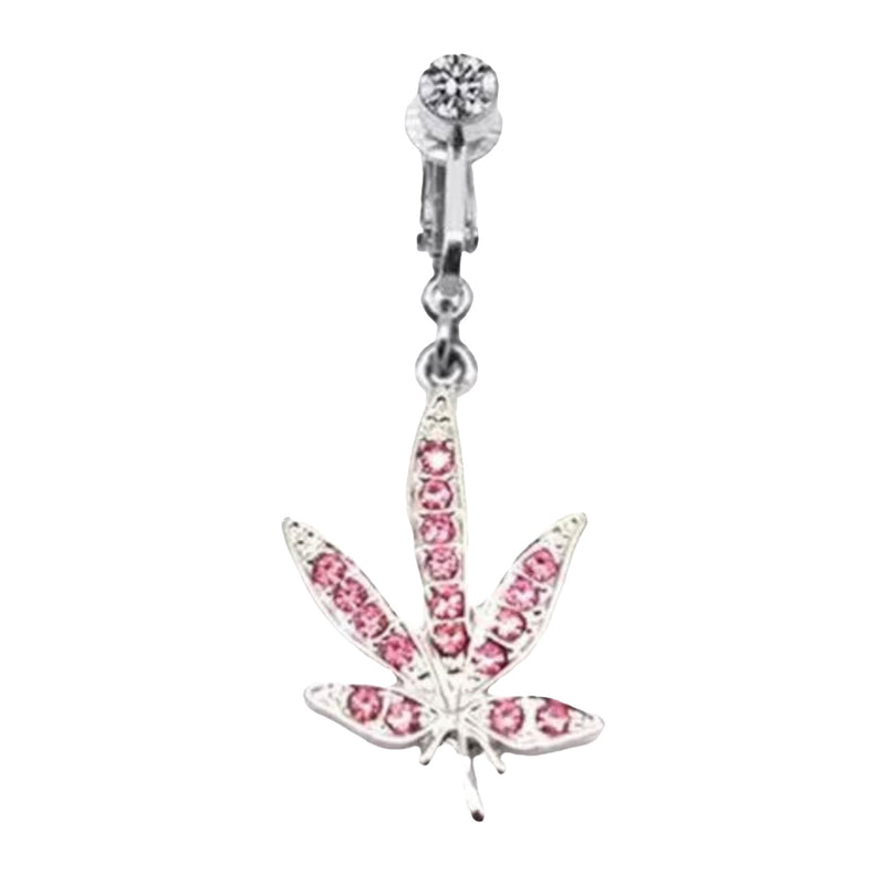 420 Clip On Belly Ring