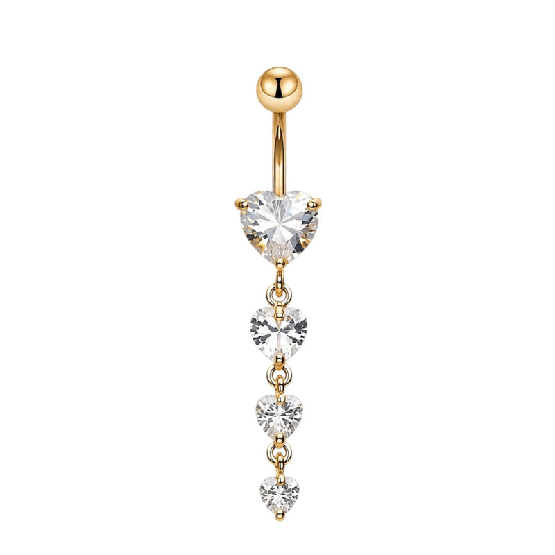Gold Amor Belly Bar