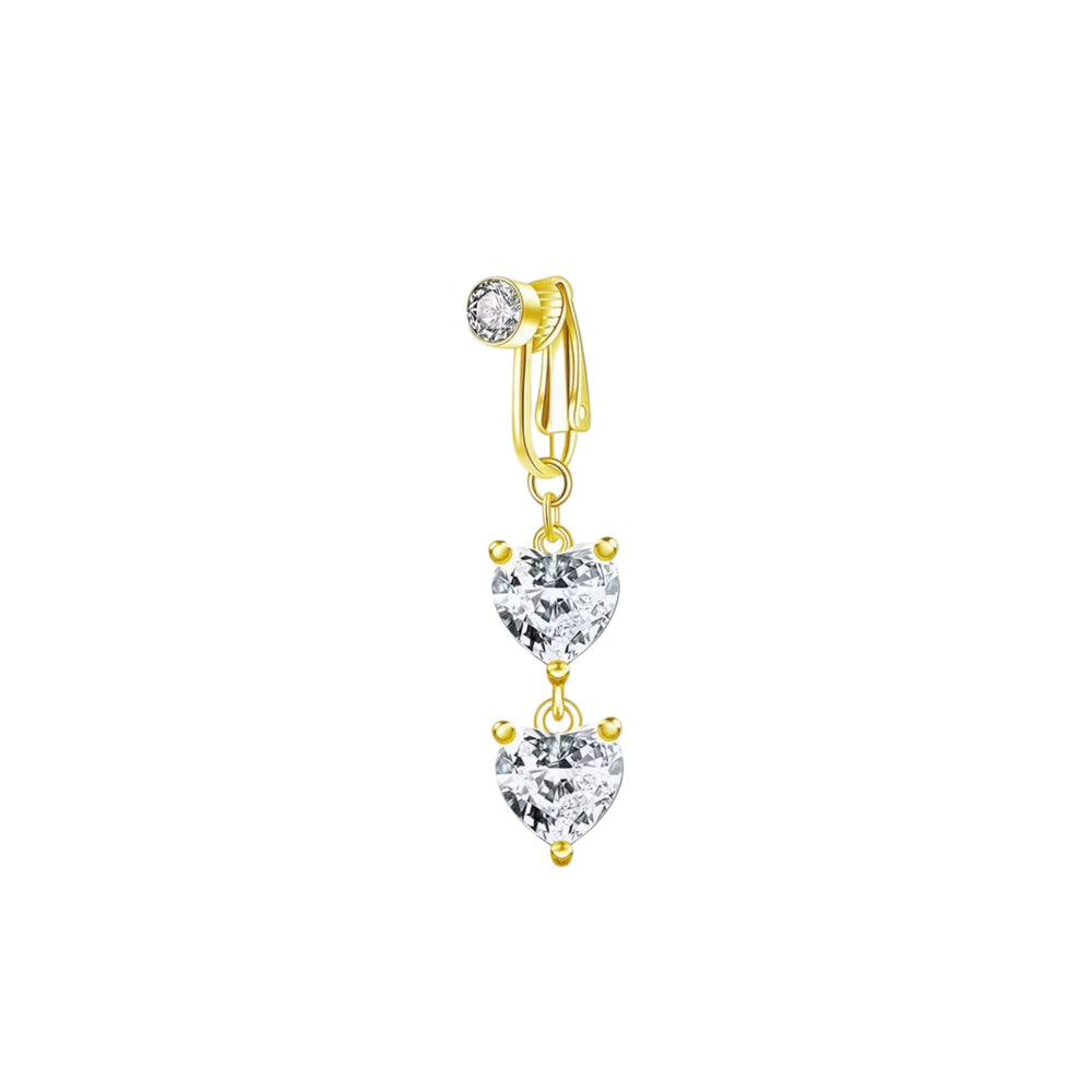 Gold Maddie Clip On Belly Ring