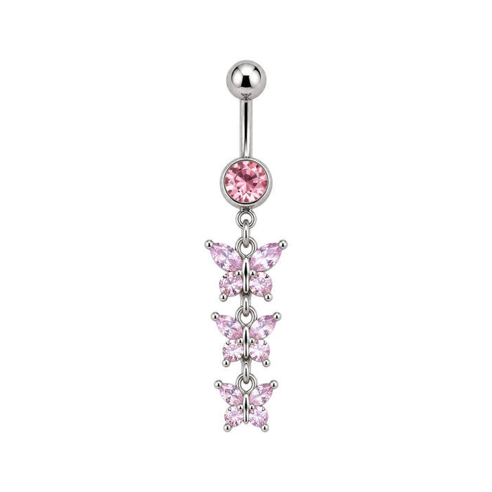 Lila Belly Ring