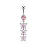 Lila Belly Ring