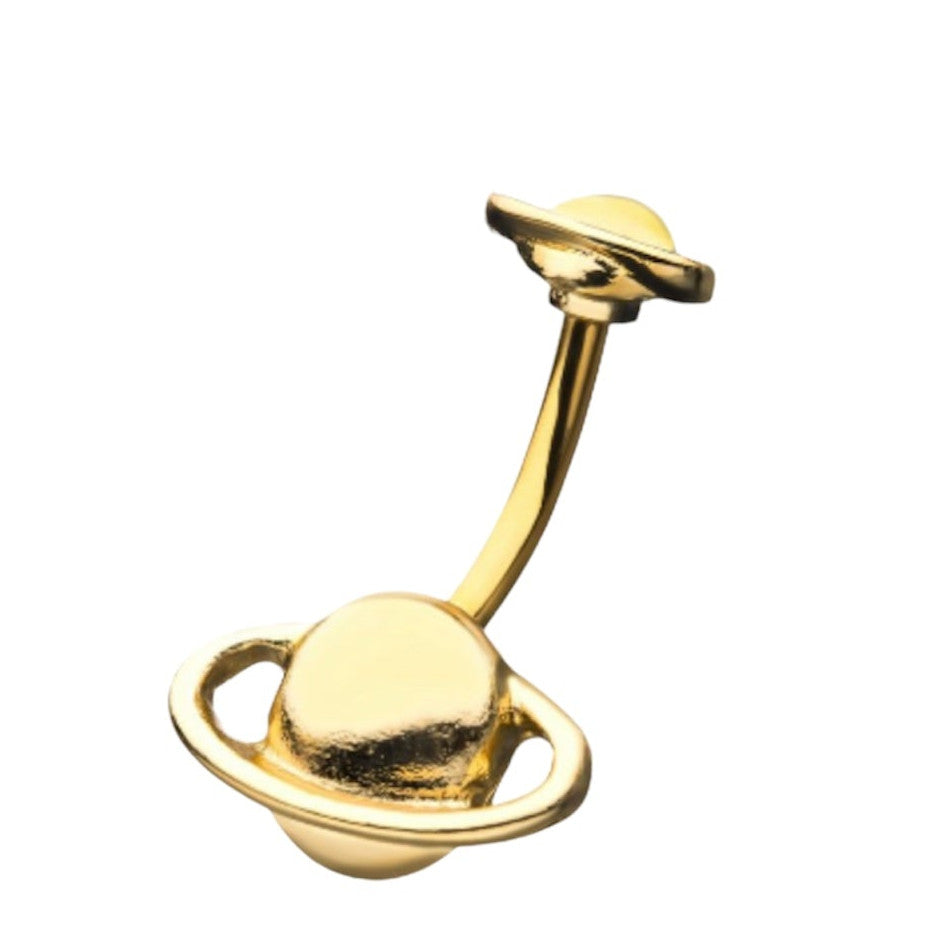 Saturn Belly Ring