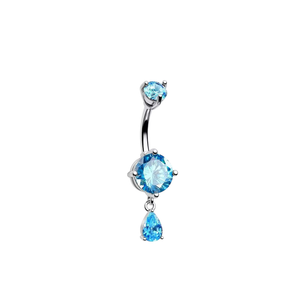 Blue Ava Belly Ring
