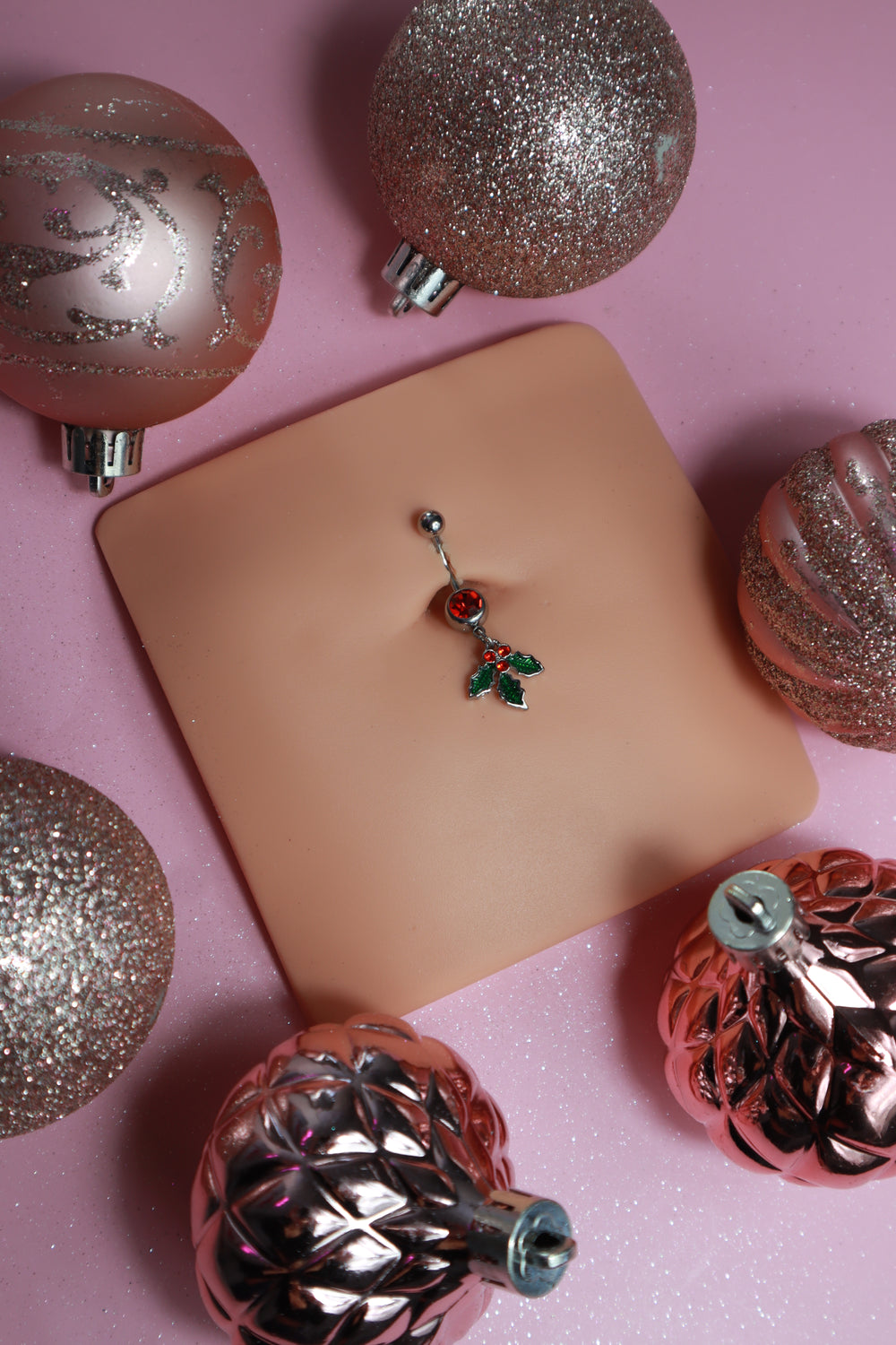 Mistletoe Belly Ring