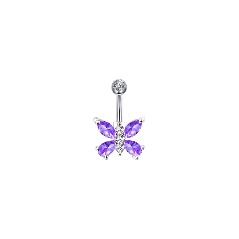 Purple Pixie Belly Ring