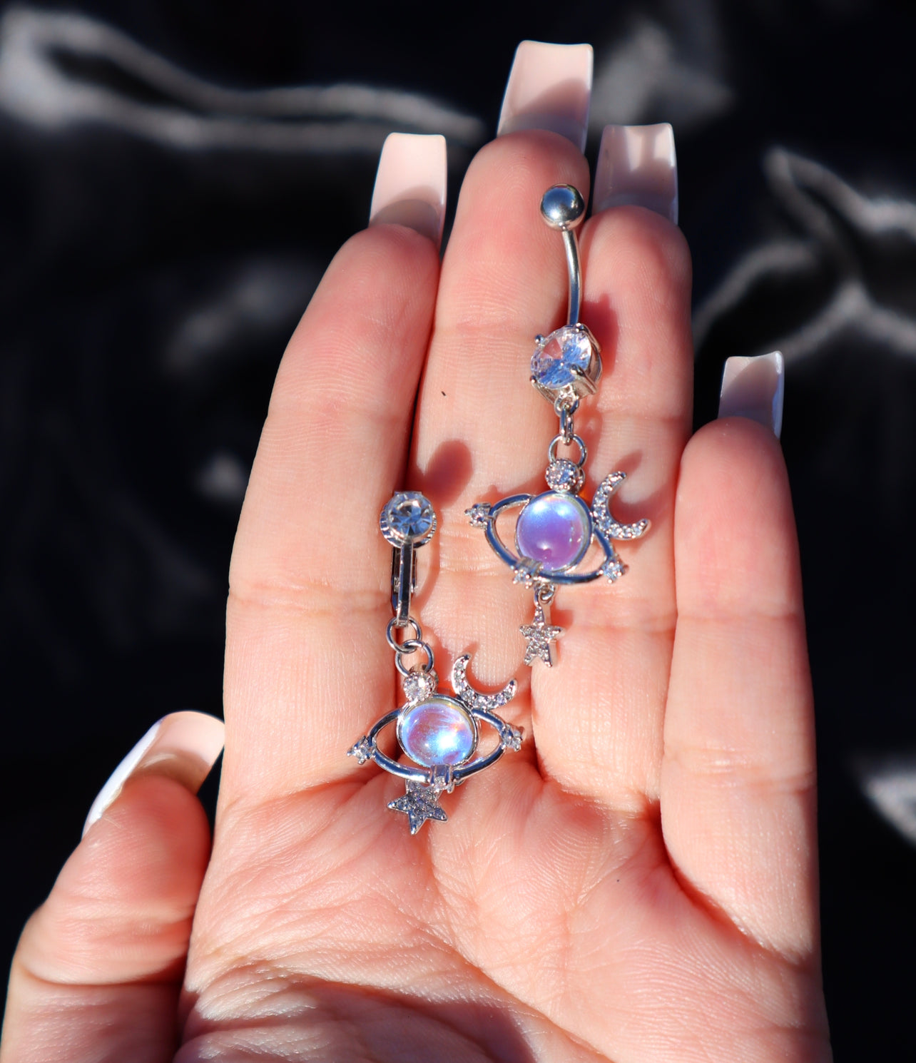 Non Tarnish Galaxia Belly Ring