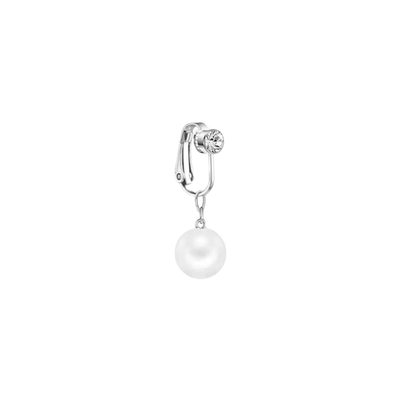 Pearly Clip On Belly Ring