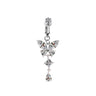 Butterfly Clip On Belly Ring