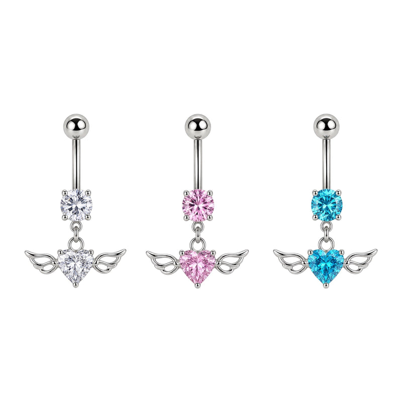 Angel Belly Ring Bundle