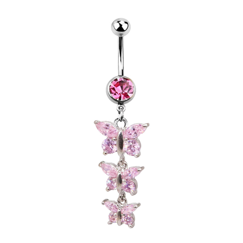 Lila Belly Ring
