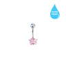 Pink Star Belly Ring