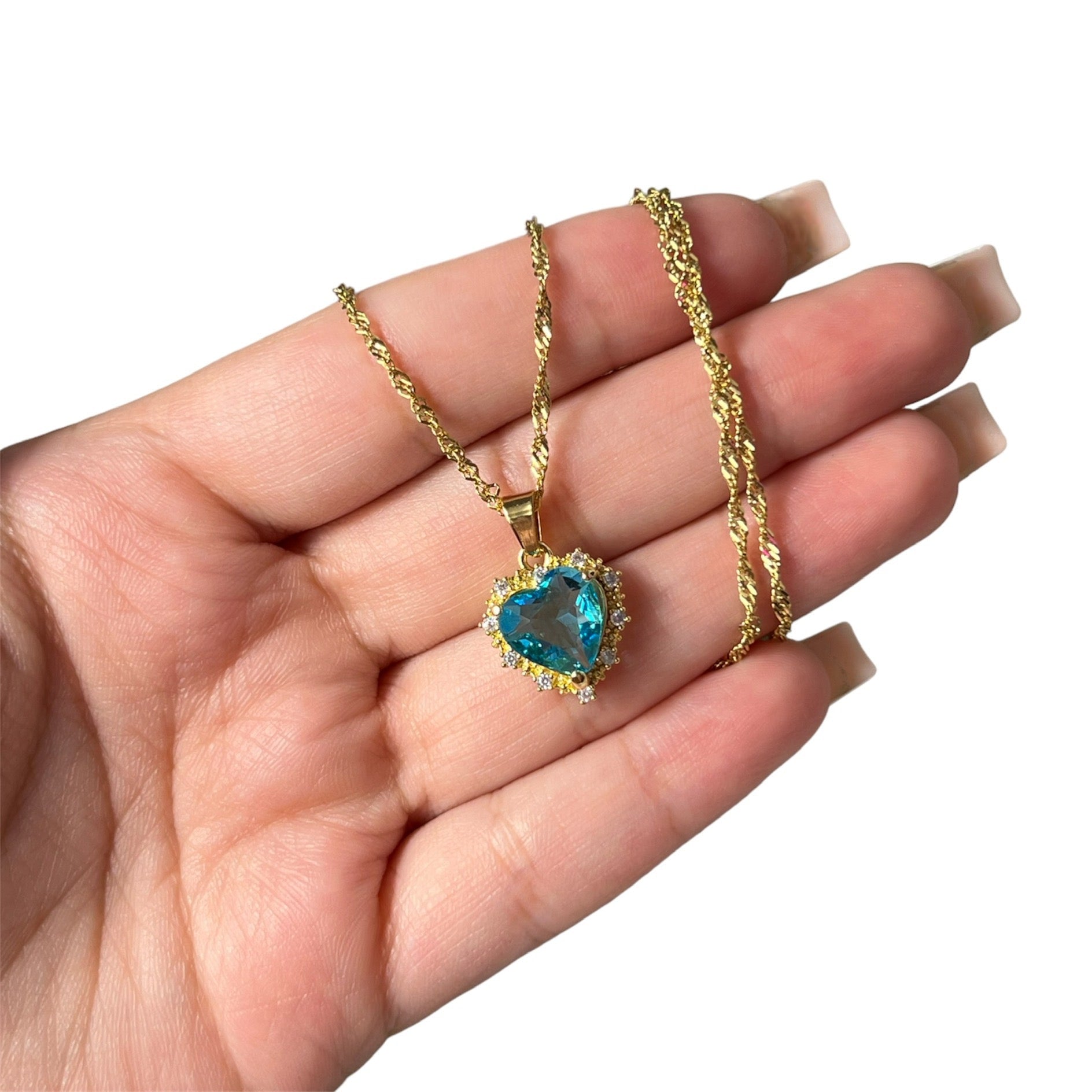 Tiffany Blue Necklace