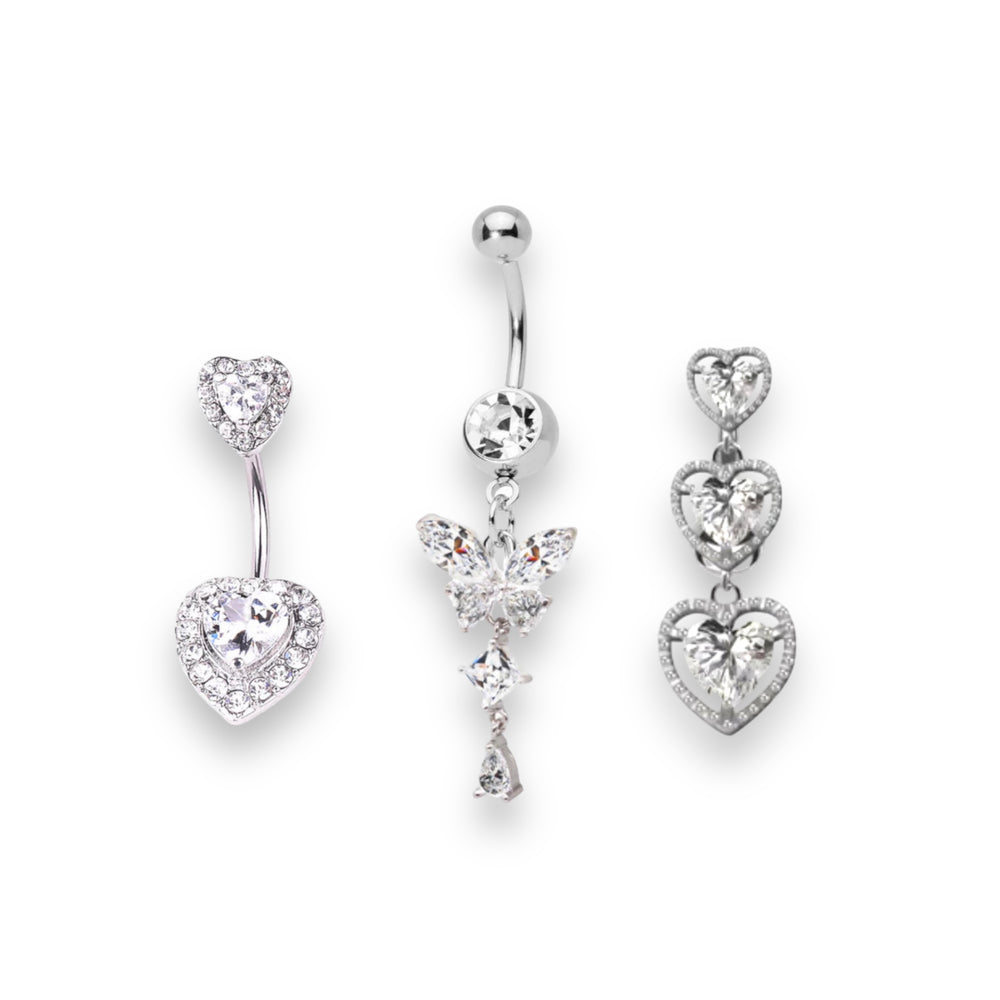 3-Pack Belly Bar Bundle
