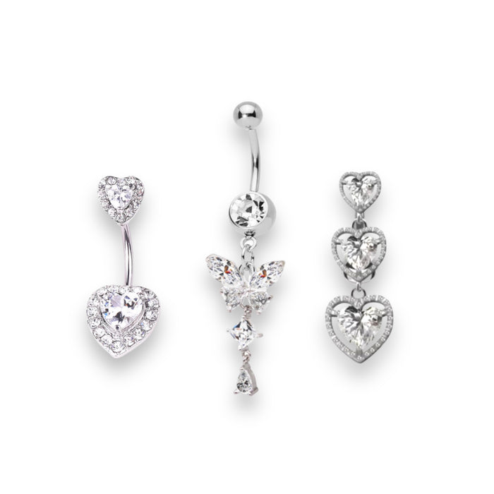 3-Pack Belly Bar Bundle