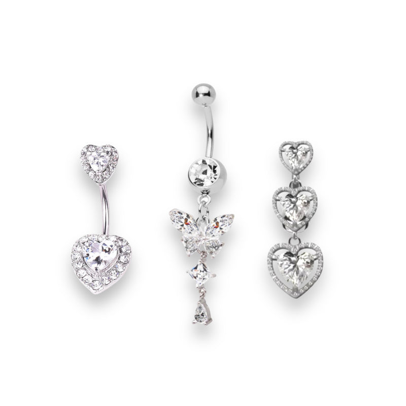 3-Pack Belly Bar Bundle