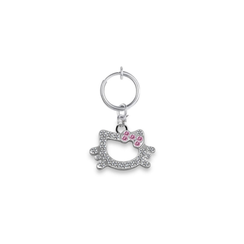 Fake Kitty Belly Ring