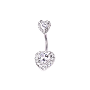 PRE ORDER Bling Heart Belly Ring