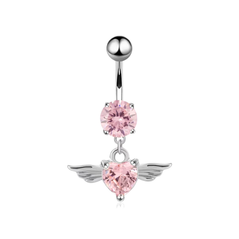 PRE ORDER Pink Angel Belly Ring