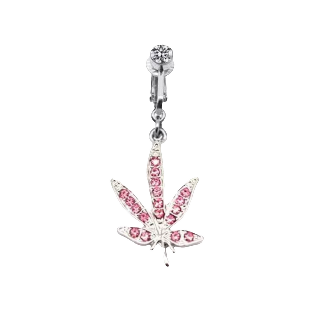 420 Clip On Belly Ring