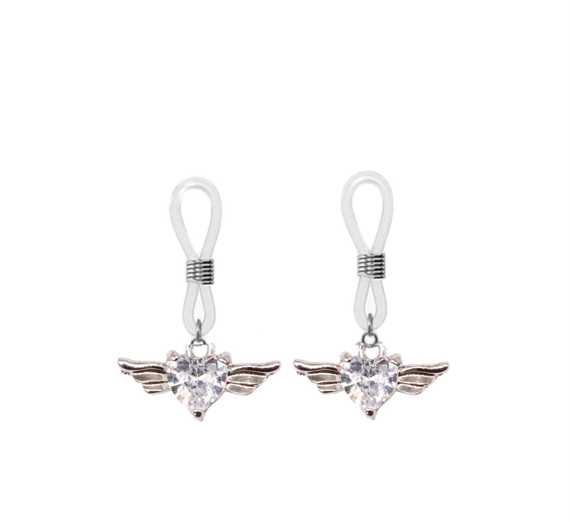 Fake Angel Nipple Rings